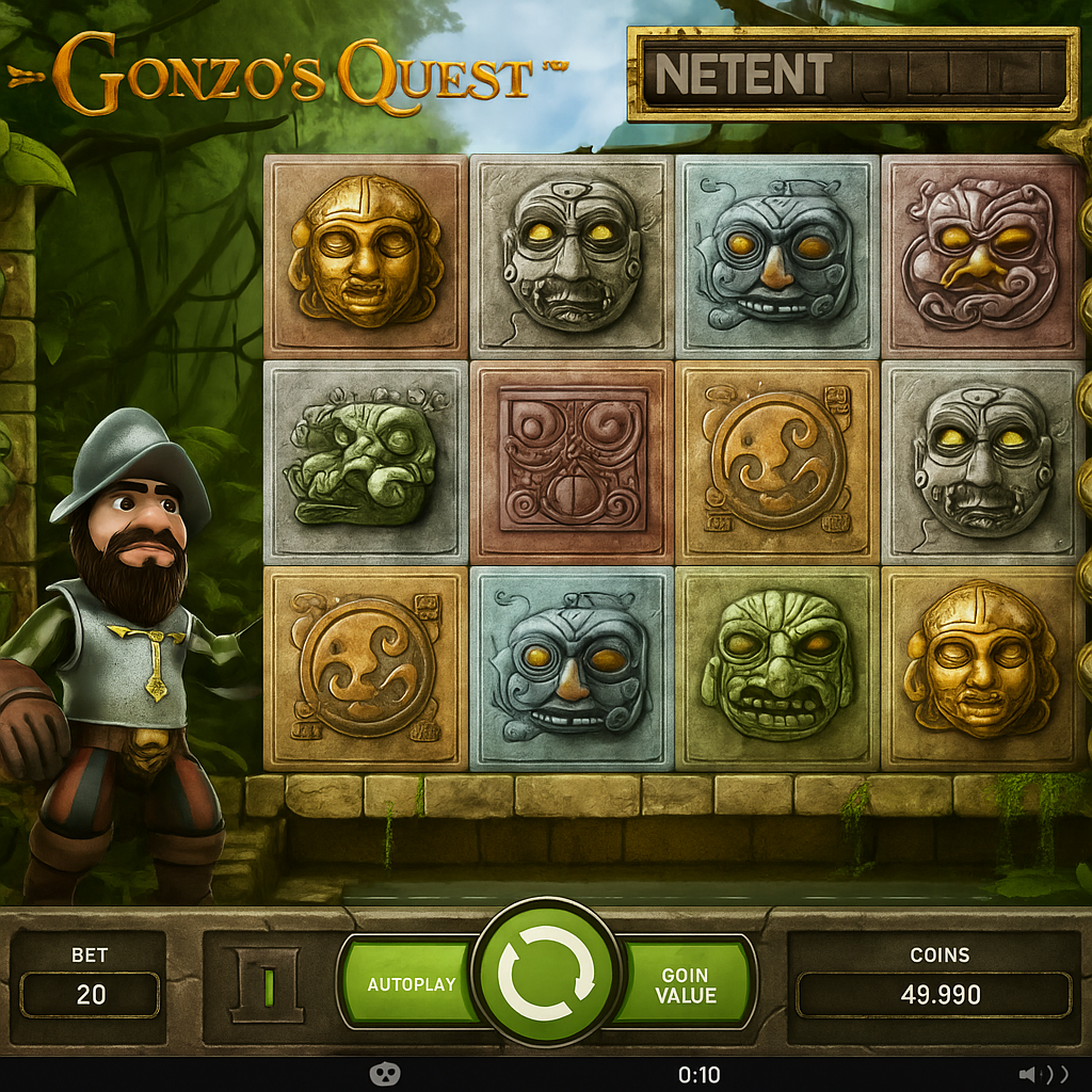 BoaBoa - Gonzo's Quest Slot Game - NetEnt